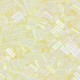 Miyuki Bugle 3mm Beads Transparent crystal ab BGL1-2442